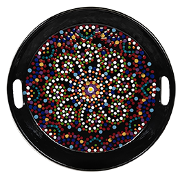 Carmel Mosaic Mandala Tray