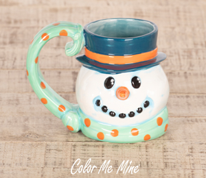 Carmel Snowman Mug