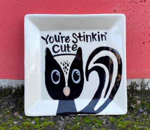 Carmel Skunk Plate