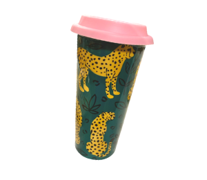Carmel Cheetah Travel Mug