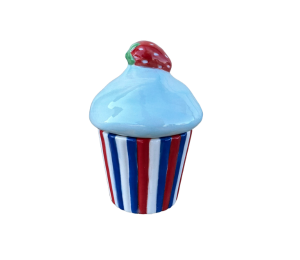 Carmel Patriotic Cupcake