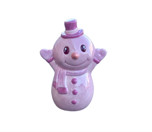 Carmel Pink-Mas Snowman