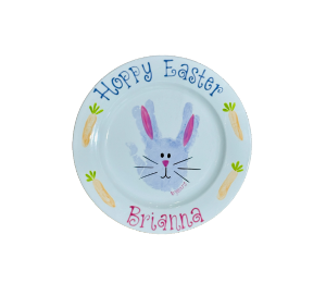 Carmel Easter Bunny Plate