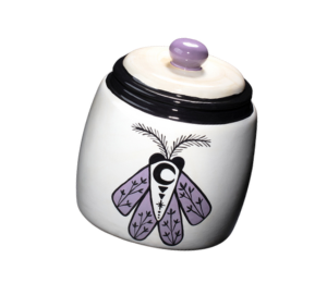 Carmel Celestial Moth Jar