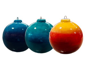 Carmel Jewel Toned Ombre Ornament