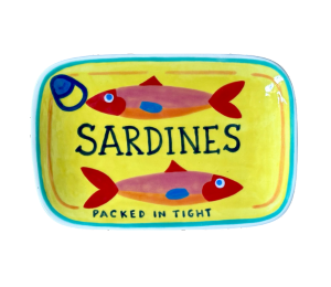 Carmel Sardines Appetizer Plate