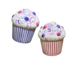 Carmel Shaving Cream Cupcakes