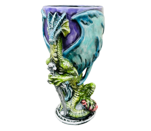 Carmel Antique Dragon Goblet