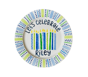 Carmel Let's Celebrate Plate